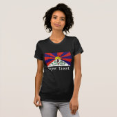 T-shirt Le Thibet libre (Devant entier)
