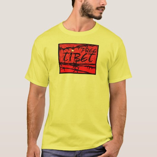 T-SHIRT LE THIBET LIBRE (Devant)