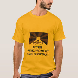 T-shirt Le Thibet libre