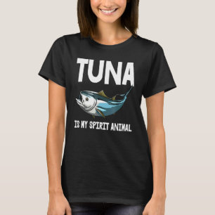 T-shirt Le Thon Est Mon Animal Préféré Pêche Au Large Pêch