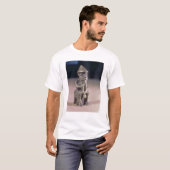 T-shirt Le Thor avec un marteau, statuette a trouvé en (Devant entier)
