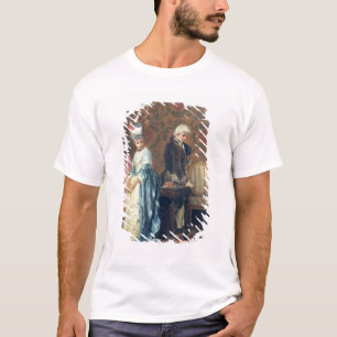 T-shirt Le tiff des amants, 1872 (huile sur le panneau)