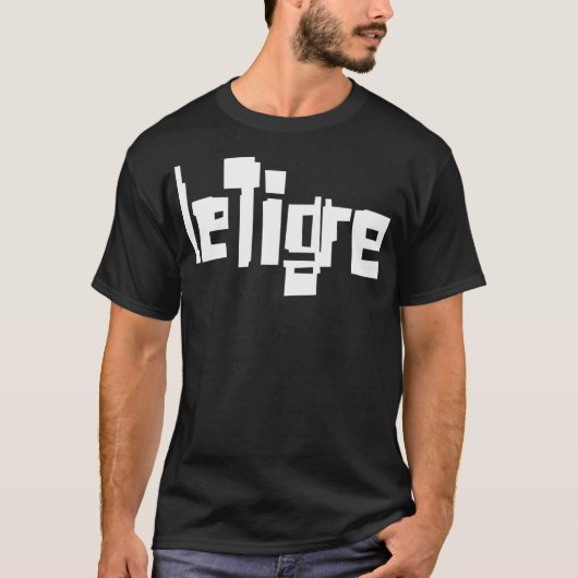T-shirt Le Tigre (Devant)