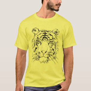 T-shirt Le tigre énimatique (tissu léger)
