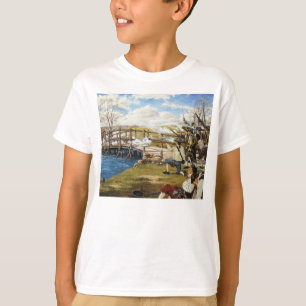 T-shirt Le tir entendu 'autour du monde Domenick D'Andrea