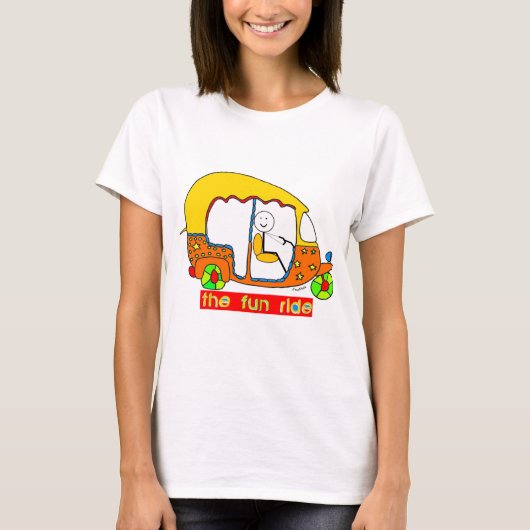 T-shirt Le tour d'amusement (Devant)