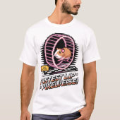 T-shirt Le tour le plus rapide dans le Pixelverse - Hamste (Devant)
