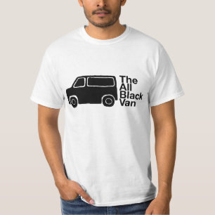 T-SHIRT LE TOUT LE FOURGON NOIR : CHEMISE DE TITRE