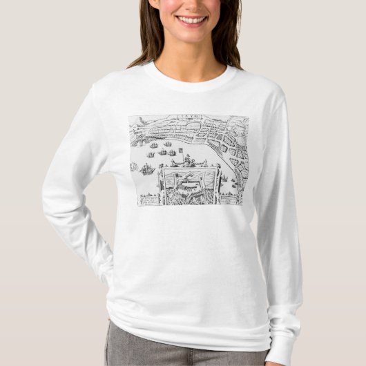 T-shirt Le Towne et le Platforme de Fayall (Devant)