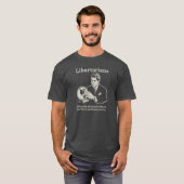 T-shirt Le tracé libertarien (Devant entier)