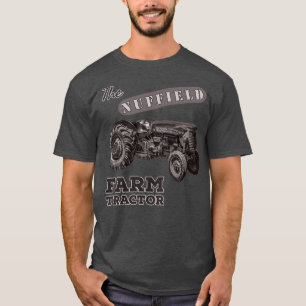 T-shirt Le tracteur agricole NUFFIELD ami fermier nostalgi