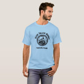 T-shirt Le train bleu réserve le logo affrontent (Devant entier)