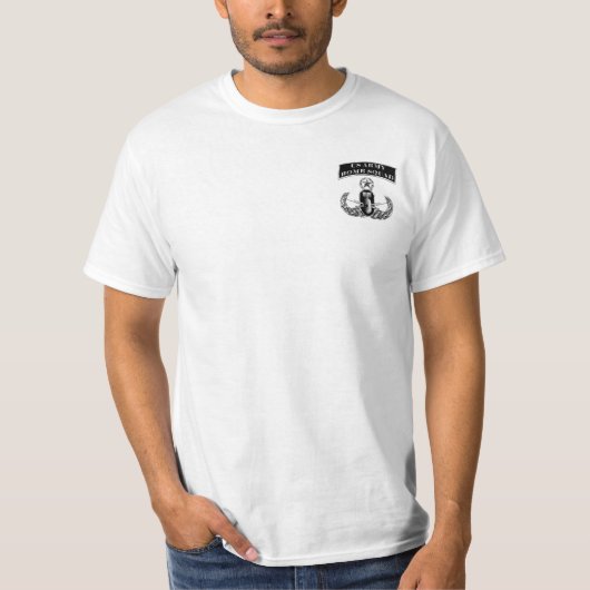 T-shirt Le travail dangereux d'EOD (Devant)