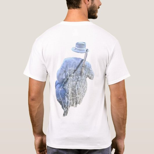 T-SHIRT LE TRAVAIL DE KUNG FU CAINE EST FAIT ! REPARTEZ ! (Dos)