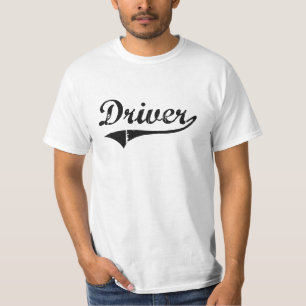 T-shirt Le travail de professionnel de conducteur