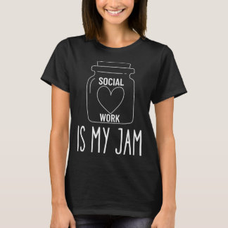 T-shirt Le travail social est ma passion Travailleur soci