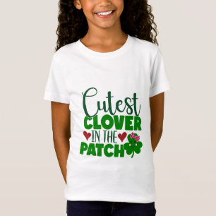 T-Shirt Le trèfle de la coupe dans le timbre - Saint Patri