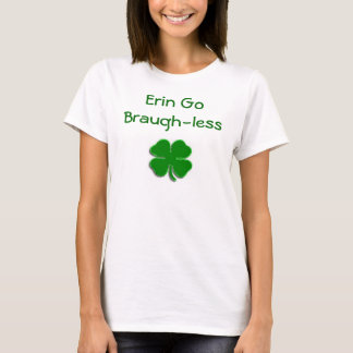 T-shirt Le trèfle vert clair, Erin vont Braugh-less