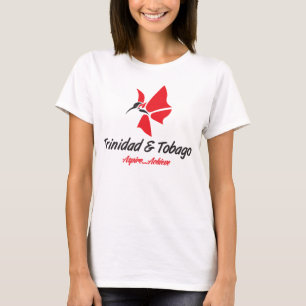 T-shirt Le Trinidad-et-Tobago aspirent réalisent