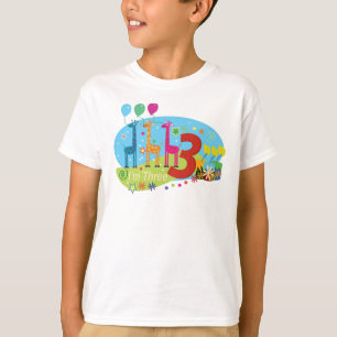 T-shirt le troisième anniversaire
