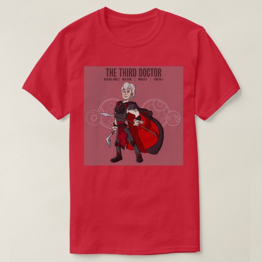 T-shirt Le troisième médecin combattant 2 (Design devant)