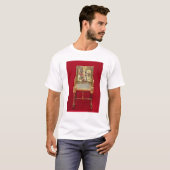 T-shirt Le trône, de la tombe de Tutankhamun (Devant entier)