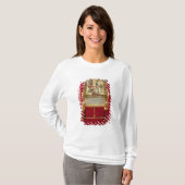 T-shirt Le trône, de la tombe de Tutankhamun (Devant entier)