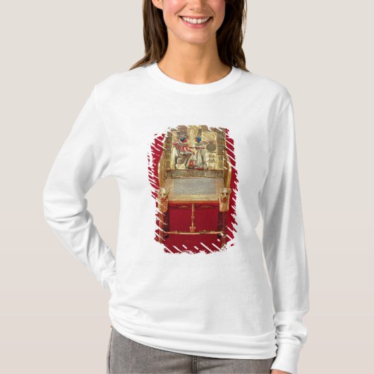T-shirt Le trône, de la tombe de Tutankhamun (Devant)