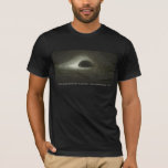 T-shirt Le trou noir de Jean-Pierre Luminet (1979)<br><div class="desc">En 1979, l'astrophysicien Jean-Pierre Luminet a tracé à la main une visualisation d'un trou noir à l'aide de cartes perforées et d'un ordinateur central IBM 7040. Et ça a l'air encore bien triste.</div>