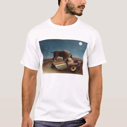 T-shirt Le Tsigane endormi, Henri Rousseau (Devant)
