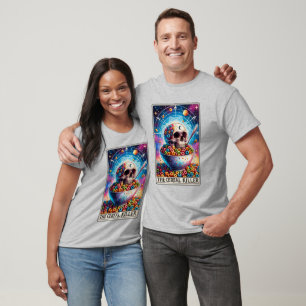 T-shirt Le tueur de céréales squelette drôle tarot