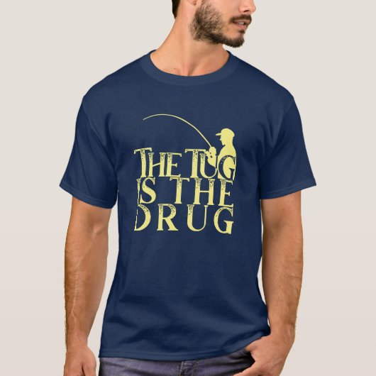 T-shirt Le Tug Est Le Médicament Évolutif Vector Graphics (Devant)