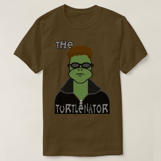 T-shirt Le Turtlenateur (Design devant)