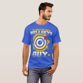 T-shirt Le type Call Me Darts Bullseye (Devant entier)