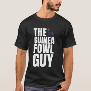 T-shirt Le type de la poule pintade oiseau