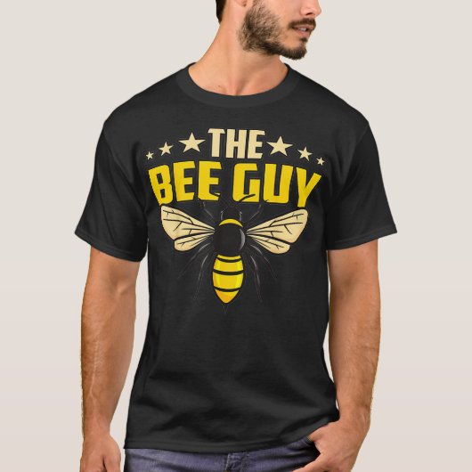 T-shirt Le type des abeilles (Devant)