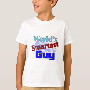T-shirt Le type le plus futé du monde