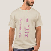 T-shirt le type punk (Devant)