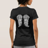 T-shirt Le V-cou des femmes (Dos)