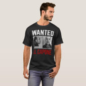 T-shirt Le V-Cou le plus Recherché d'Al Capone  (Devant entier)