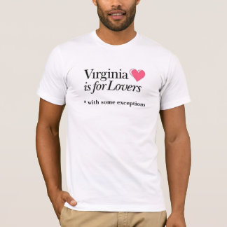 T-shirt Le VA est pour des amants, * à quelques exceptions