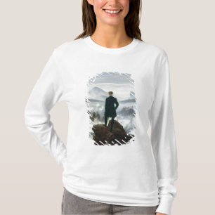 T-shirt Le vagabond au-dessus de la mer du brouillard,