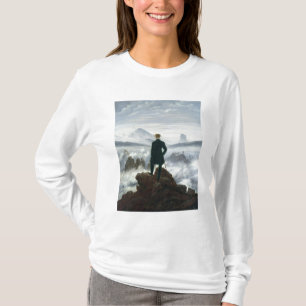 T-shirt Le vagabond au-dessus de la mer du brouillard,