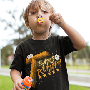 T-shirt Le Vainqueur - Évangile Jésus Spirituel Pour Enfan