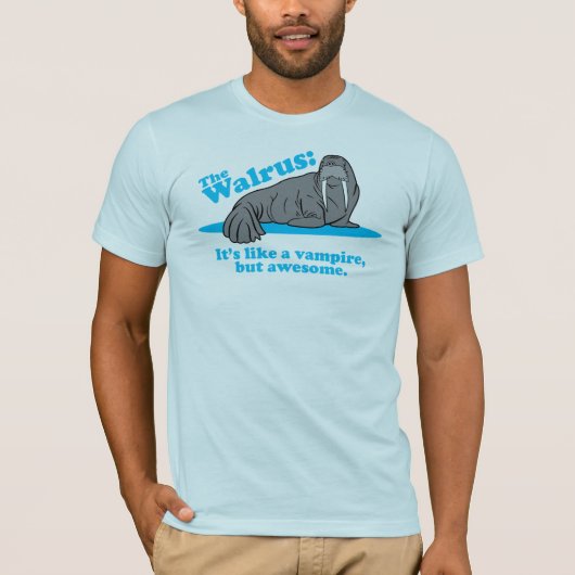 T-shirt Le Vampire de Walrus (Devant)