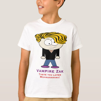 T-shirt Le vampire Zak, vous goûtent plus tard