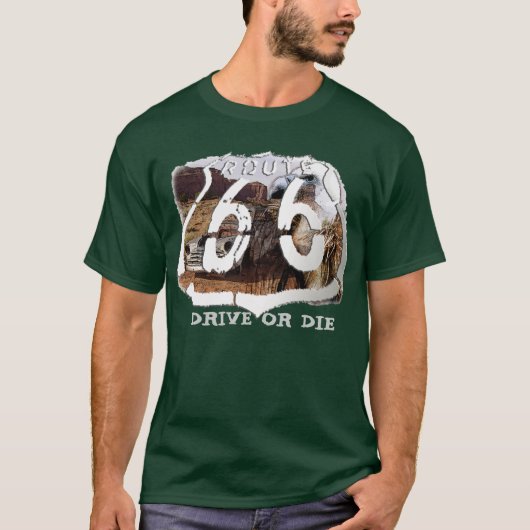 T-shirt le vautour 66, COMMANDE de désert OU MEURENT (Devant)