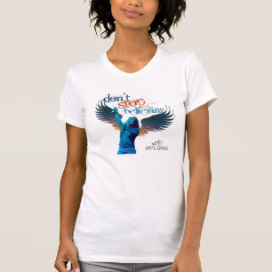 T-shirt Le vé ne cessent pas la croyance
