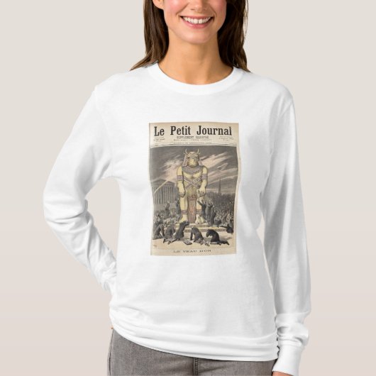 T-shirt Le veau d'or (Devant)