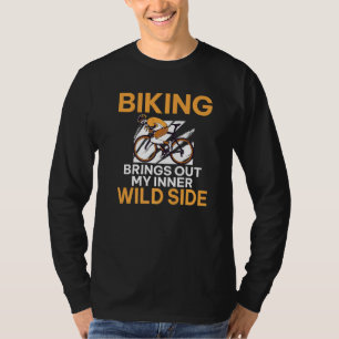 T-shirt Le Vélo Apporte Mon Vélo Intérieur Wild Side Bike